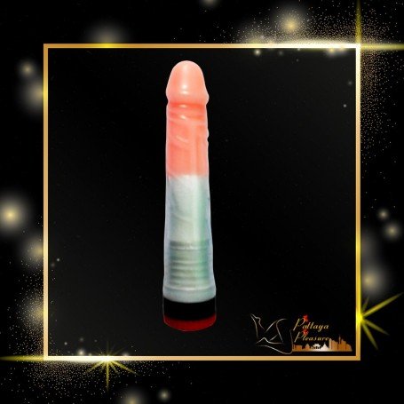 Long Tough Silicone Realistic Vibrator RSV-025