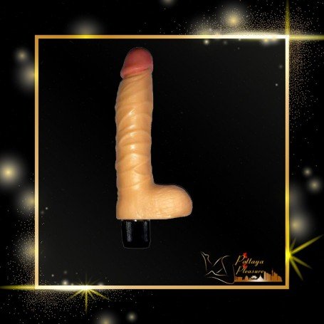 Realistic Penis with Vibrations And Real Feel Balls RSV-074