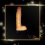 Realistic Penis with Vibrations And Real Feel Balls RSV-074