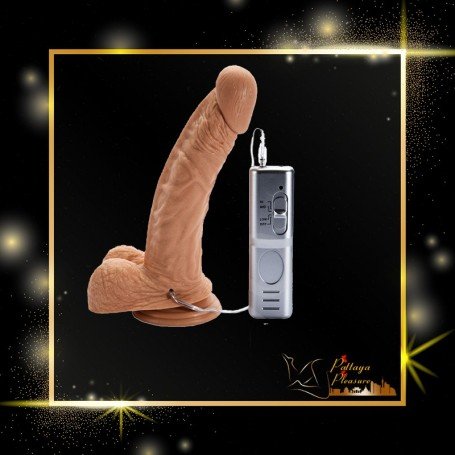 Realistic Dildo Vibrator with Suction Cup 7 Inch RSV-076