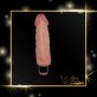 Pink Head Real Feel Realistic Vibrator Without Balls RSV-081