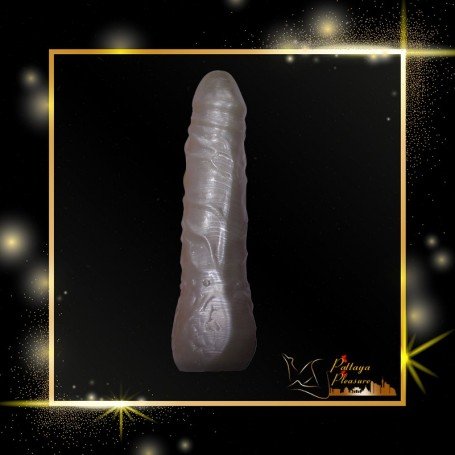 Sex Flesh Silver Realistic Non Vibrator RSNV-022