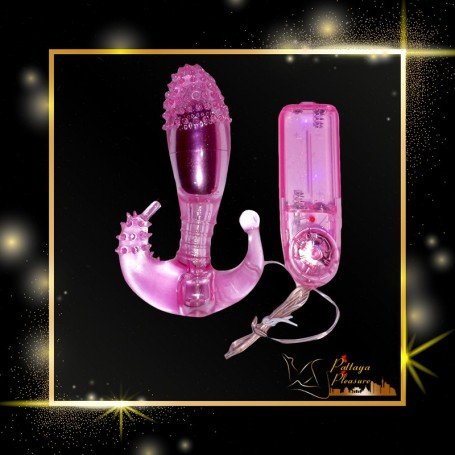 Triple Stimulatton Super Strong Soft Rabbit Vibrator RV-016
