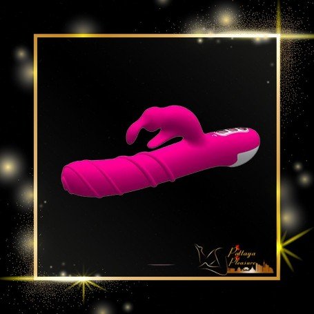Khalifa Silicone Rabbit Vibrator-USB Rechargeable RV-024
