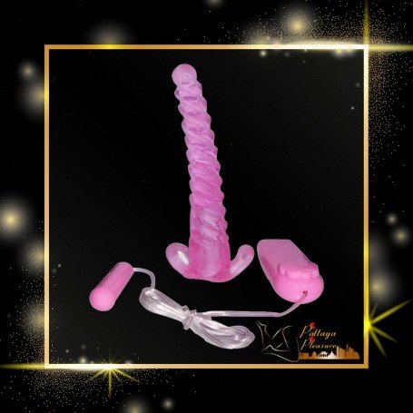 Crystal Jellies Pink Anal Starter Dildo AD-026