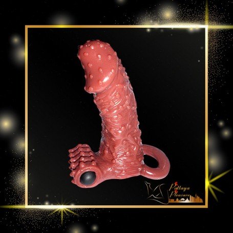 BRAVE MAN BAILE Vibration Choco Penis Extension Sleeve PES-023