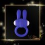 Kingfansion Mini Vibrating Rabbit Cock Ring (Blue) CR-017