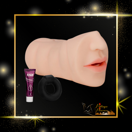 >Oral Silicone Portable Male Masturbator MMT- 022