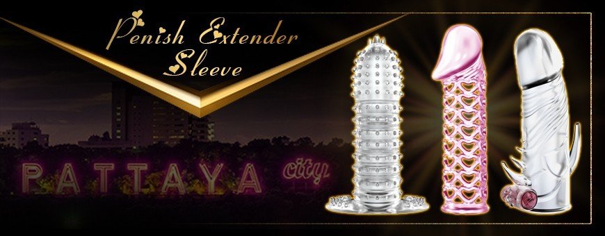 Purchase best quality Penish Extender Sleeve sex toys for male men boys in Rayong Phitsanulok Pattaya
